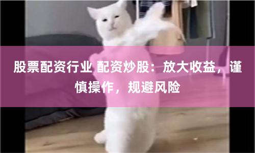 股票配资行业 配资炒股：放大收益，谨慎操作，规避风险
